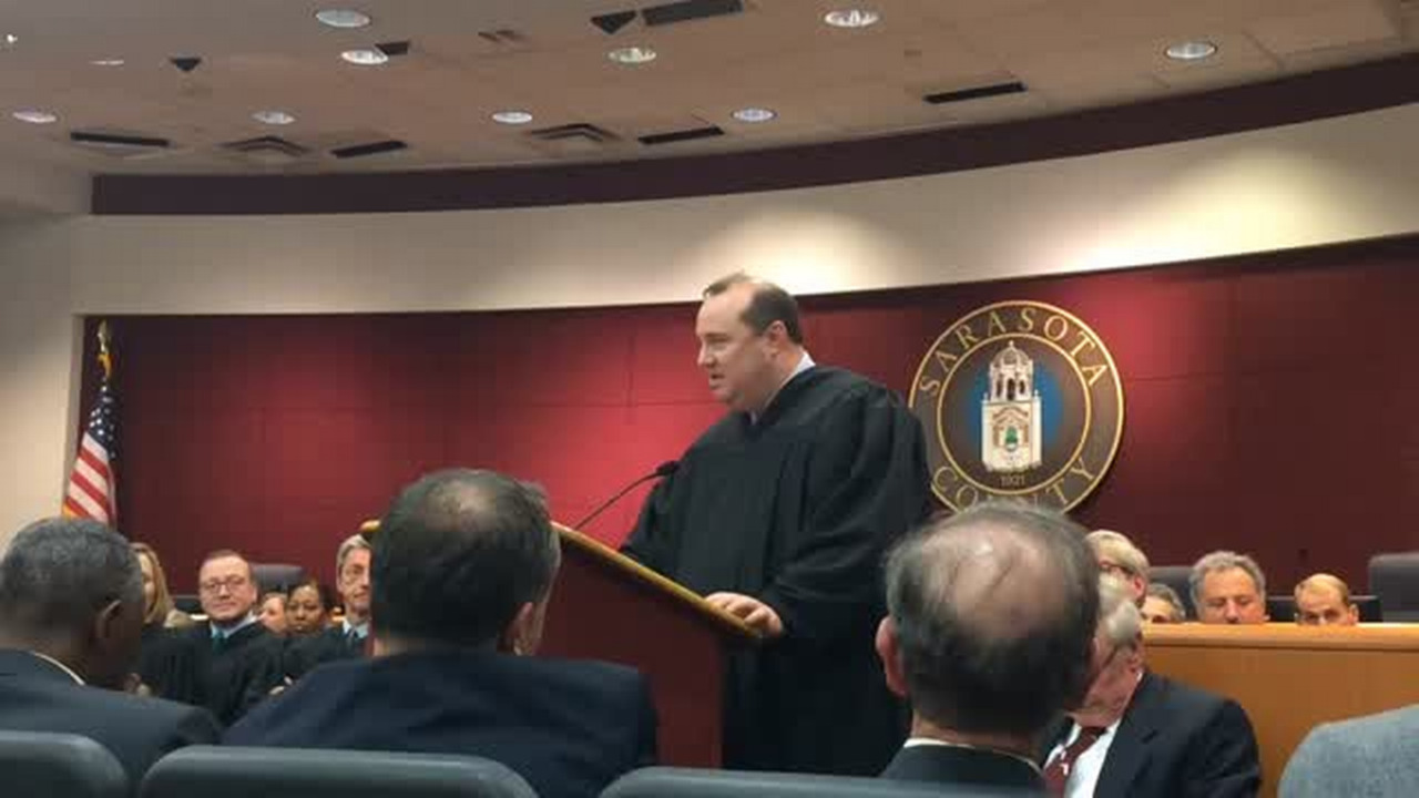 New Circuit Judge Hunter Carroll Sworn In At Joyous Ceremony