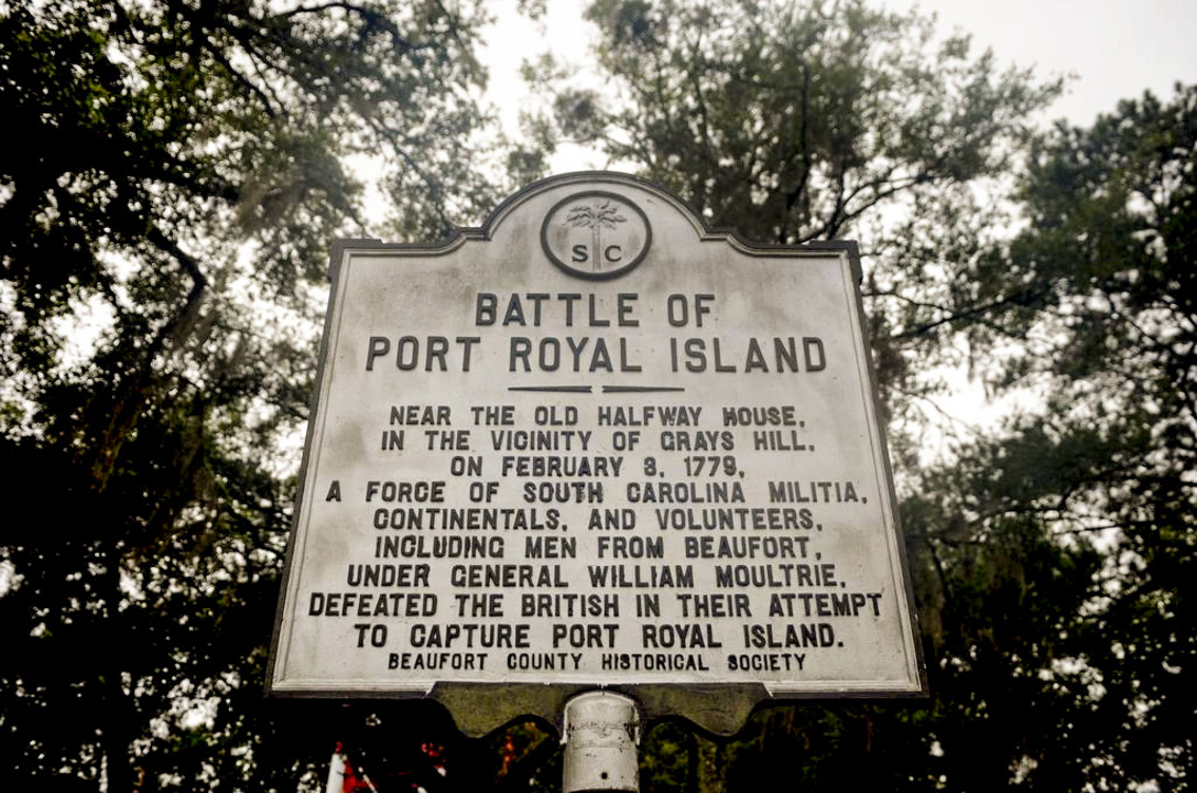 The Battle Of Port Royal Sc Land Hilton Head Island Packet