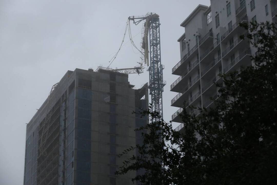 Gr A De Construcci N En El Downtown De Miami No Resiste El Embate Del