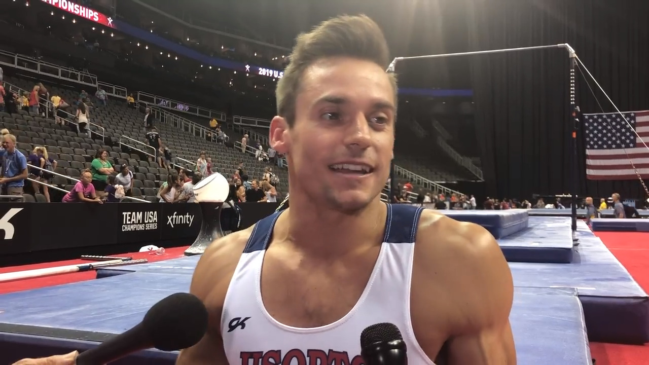 Mikulak Leads The U S Gymnastics Nationals On Day 1 Kansas City Star