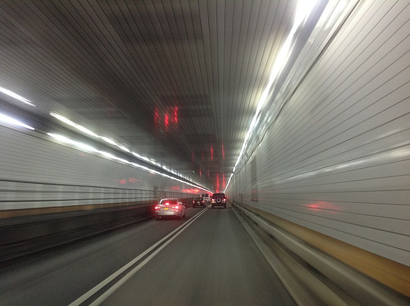 Holland Tunnel going eastbound 12/27/19.