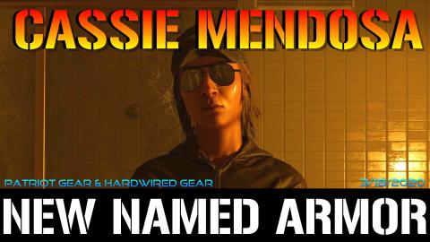 The Division 2: Cassie Mendoza VENDOR RESET! 3/18/2020 | ...