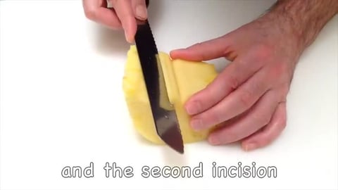 How to Make a Pineapple Butterfly / Fun Food for Kids