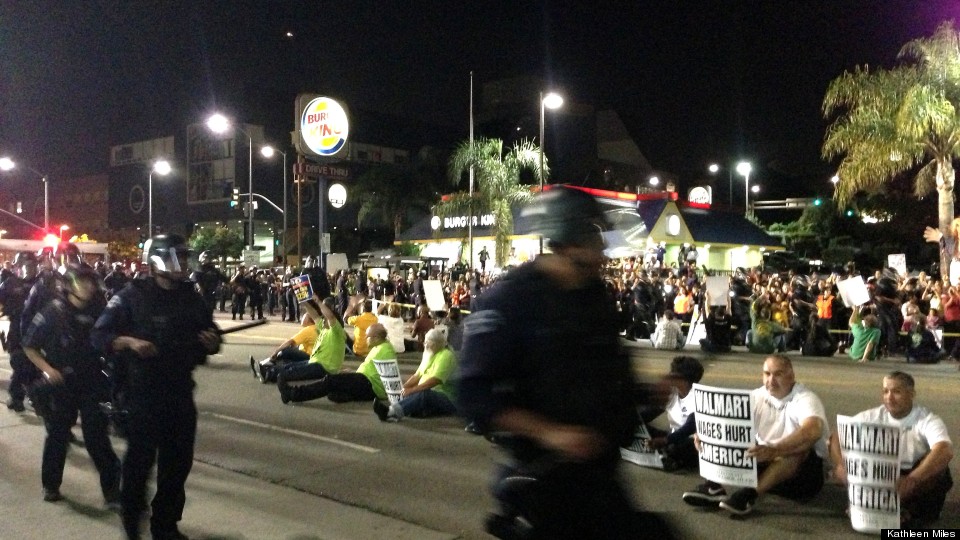 Largest Civil Disobedience In Walmart History Leads To Over 50 Arrests ...
