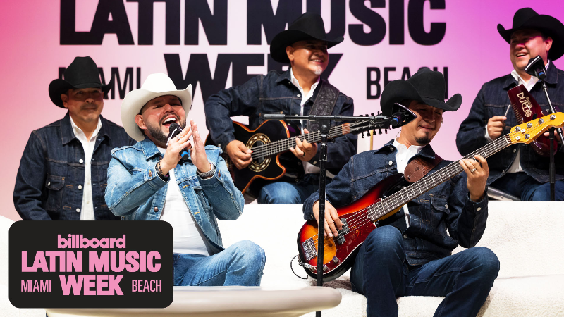 billboard.com - Katie Cao - Milestone Moment With Grupo Duelo | Billboard Latin Music Week 2026