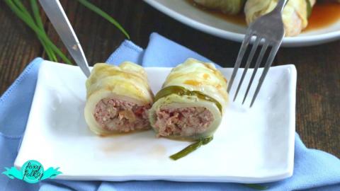 DELICIOUS STUFFED CABBAGE ROLLS