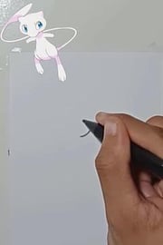 Drawing Pokemon MEW Shorts