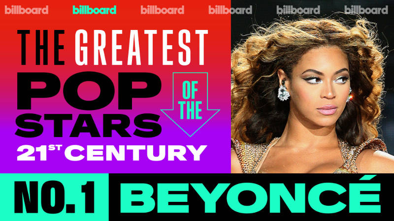 Beyonce Lands No. 1 on Billboard's Greatest Pop Stars of 21st Century
