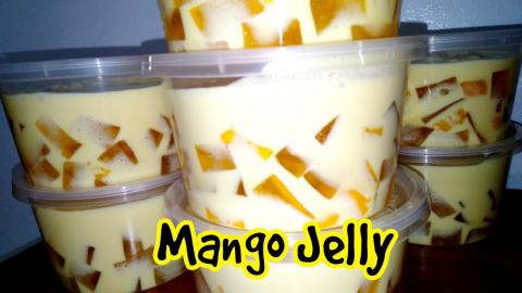 Mango Jelly | Pang Business | How to make mango jelly | T...