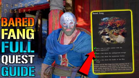 Crimson Desert: Bared Fang Quest Guide! How To Eavesdrop ...