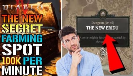 Diablo 4: INSANE NEW Farming Spot! Perfect For SOLO & Gro...