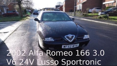 Tweed Jacket Reviews: 2002 Alfa Romeo 166 3.0 V6 24V Luss...