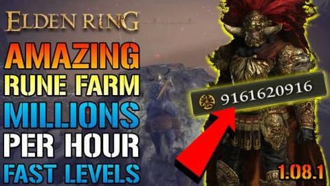 Elden Ring: FAST & EASY RUNE FARM! You Can Do After Updat...