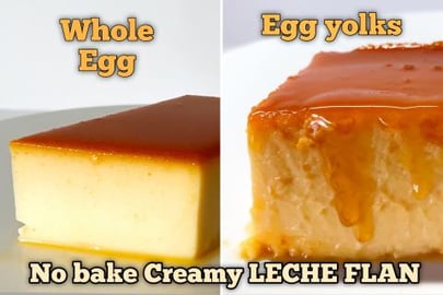 No Bake Soft & Creamy Leche Flan