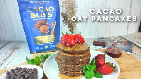 Cacao Oat Pancake Recipe