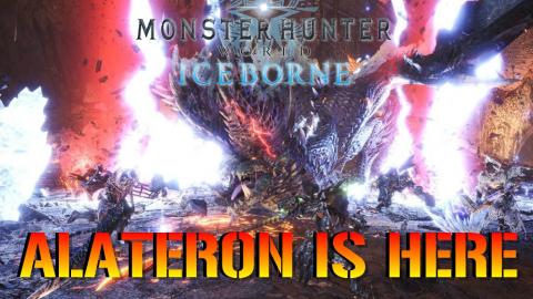 Monster Hunter World: Iceborne NEW Elder Dragon ALATERON ...