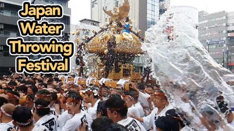 Japan Water Throwing Festival