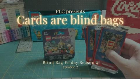 Can we complete the Lego TRU card set? - Blind bag Friday...
