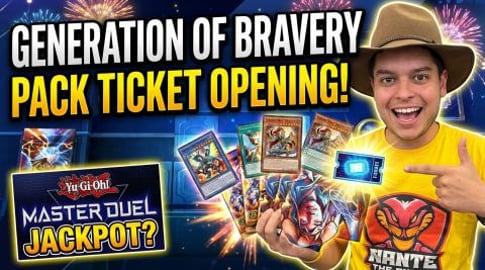 YuGiOh Master Duel opening another Generation of Bravery ...