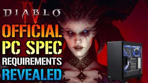 Diablo 4: Official PC Requirements! Minimum, Recommended,...