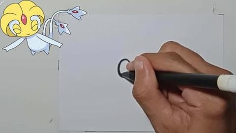 Drawing Pokemon UXIE