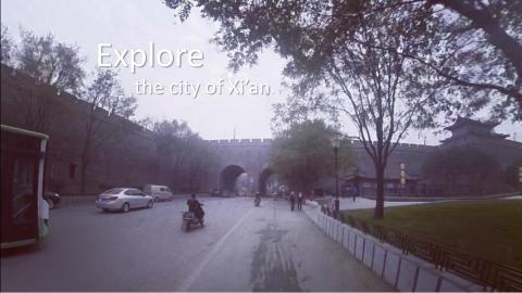 Virtual walk in Xi‘an, China – after the pandemic (in...
