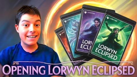 MTG opening 17 Lorwyn Eclipsed booster packs!