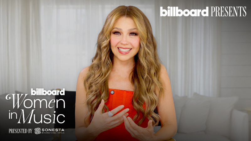 billboard.com - Katie Cao - Thalia Reveals the Career-Defining Moment That Left Her in Tears | Billboard Women In Music 2026