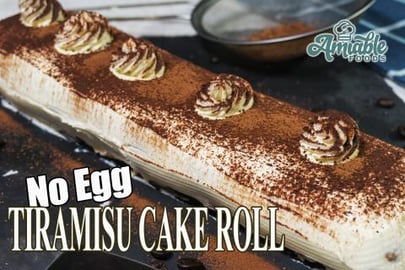 Tiramisu Cake Roll