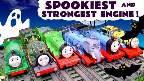 Thomas and Friends Toys Spookiest Engine Competition with...