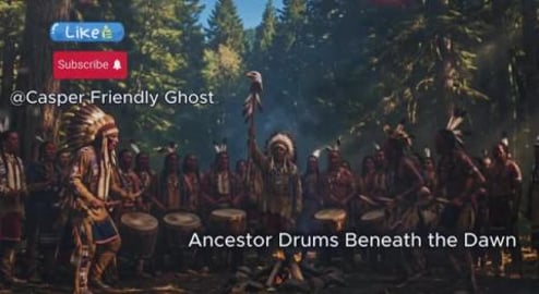 Ancestor Drums Beneath the Dawn - Native Indian EDM -