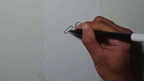 Drawing Graffity Character stabs ice cream shorts