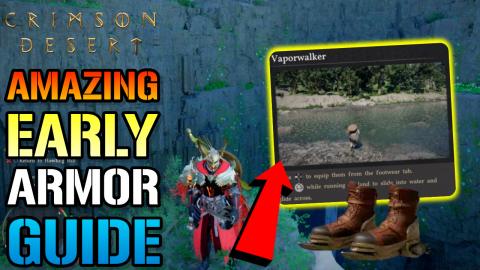 Crimson Desert: "Vaporwalker" Lets You Slide Across Water...