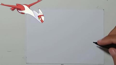 Drawing Pokemon LATIAS