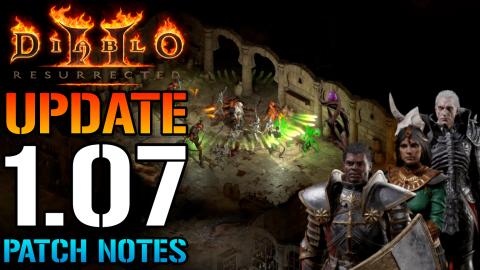 Diablo 2 Resurrected: New Update 1.07 Fixes Black Loading...