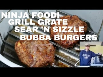 Ninja Foodi Sear 'n Sizzle Grill Grate Bubba Burgers