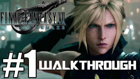 FINAL FANTASY VII REMAKE - Gameplay Walkthrough Part 1 - ...