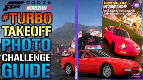 Forza Horizon 5: Photo Challenge "TURBOTAKEOFF" & Aerodro...