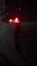 Tricky Motorized Bicycle with working lights
