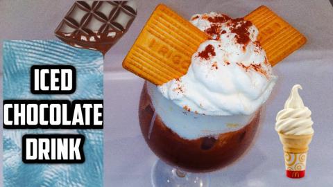 Cold Milk Chocolate Drink.