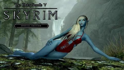 Skyrim SE - True Skin Mod - Yones Katana - Azakana Blade ...