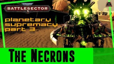 The Necrons Warhammer 40000 Battlesector Planetary Suprem...