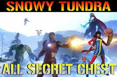 Marvel's Avengers: Snowy Tundra | All Secret Chest & Puzz...