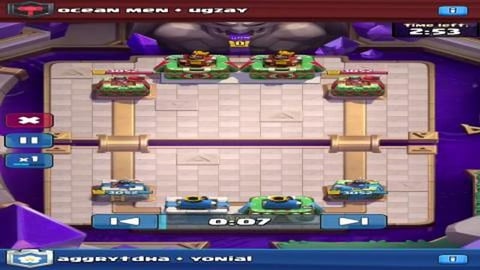 Clash Royale: 4/11 gameplay (Epic Comeback)