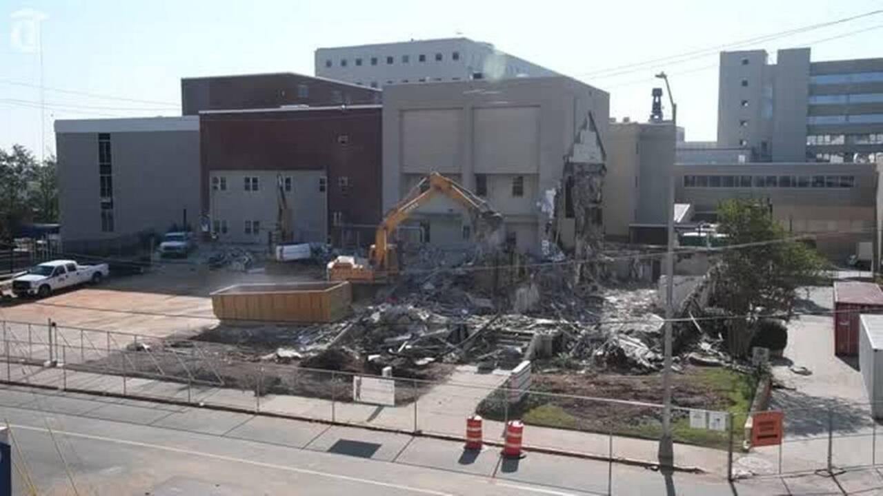 Making way for a new children's hospital Macon Telegraph