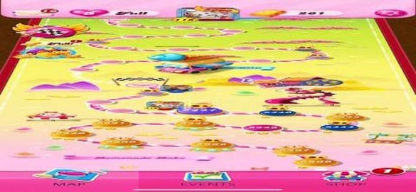 Candy crush: 1/9 level 5447 gameplay 