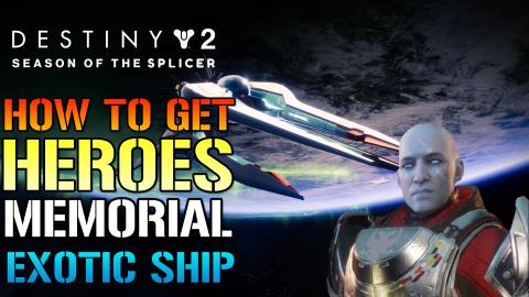Destiny 2: Heroes Memorial Full Quest Guide! How To Get T...