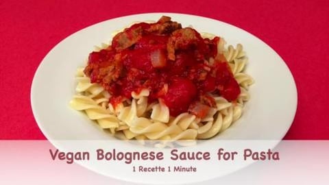 Vegan Bolognese Sauce for Pasta (shorts)