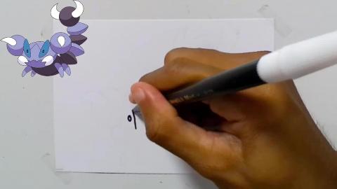 Draw Pokemon skorupi shorts