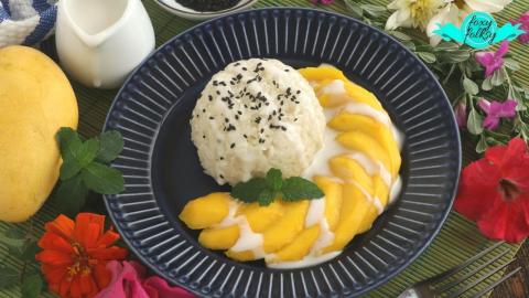 THAI MANGO STICKY RICE (KHAO NIAOW MA MUANG)